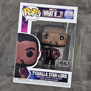 Funko‎ Pop! Marvel What If...? TChalla Star-Lord #876 FYE Exclusive